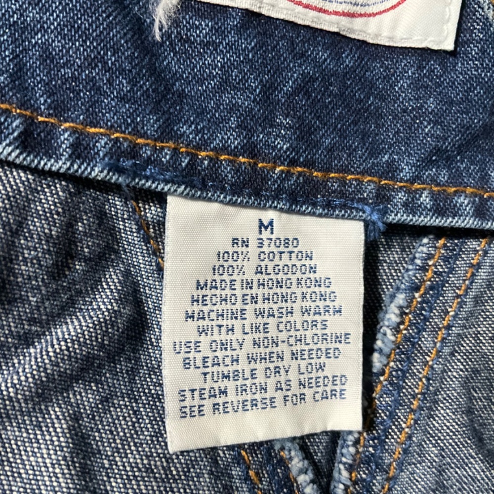 Women’s New Carolina Blues since 1986 Bib Overalls Lace Up Front - Picture 14 of 16